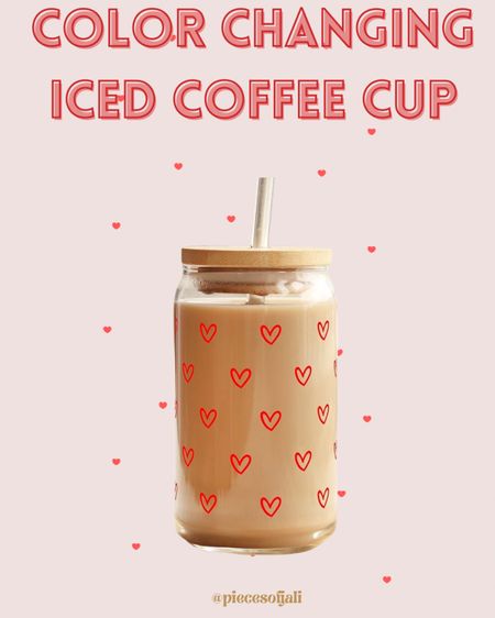 Color changing iced coffee cup Valentines Day 

#LTKGiftGuide #LTKSeasonal #LTKMostLoved