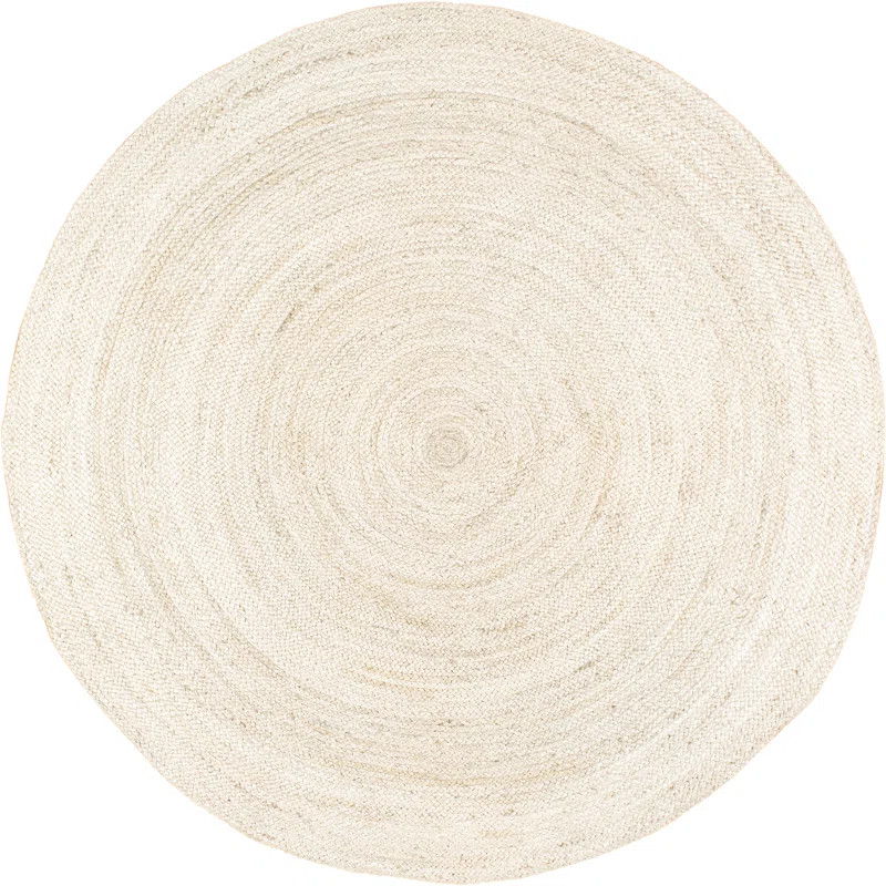 Cruise Handmade Braided Jute Area Rug in Off White | Wayfair North America