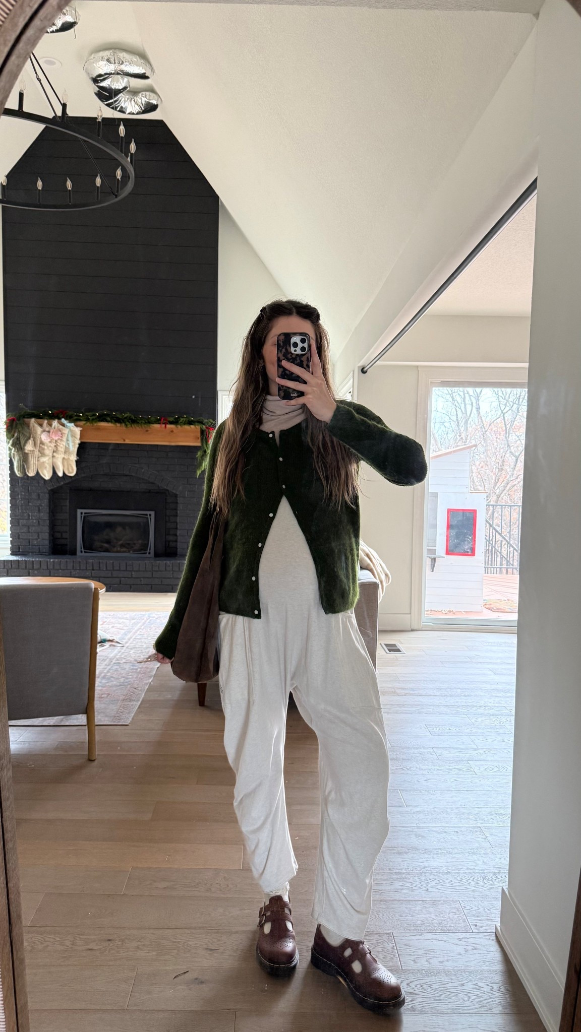 wearing a small in cardigan and xs in onesie, bump friendly! one of my favorite things to wear when pregnant and postpartum! 

#LTKBump #LTKHoliday #LTKSeasonal