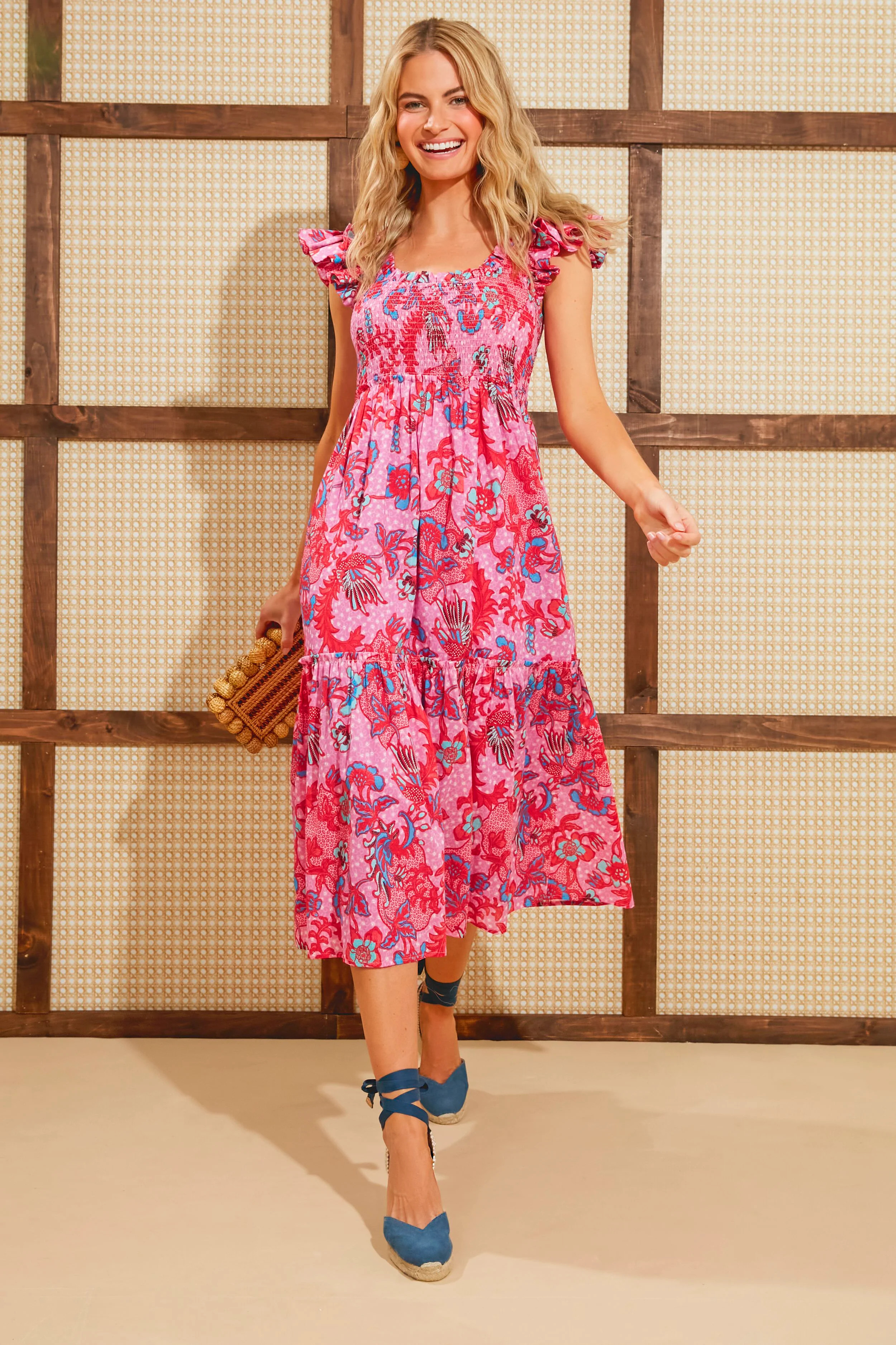 Bougainvillea Breeze Mallie Dress | Tuckernuck (US)
