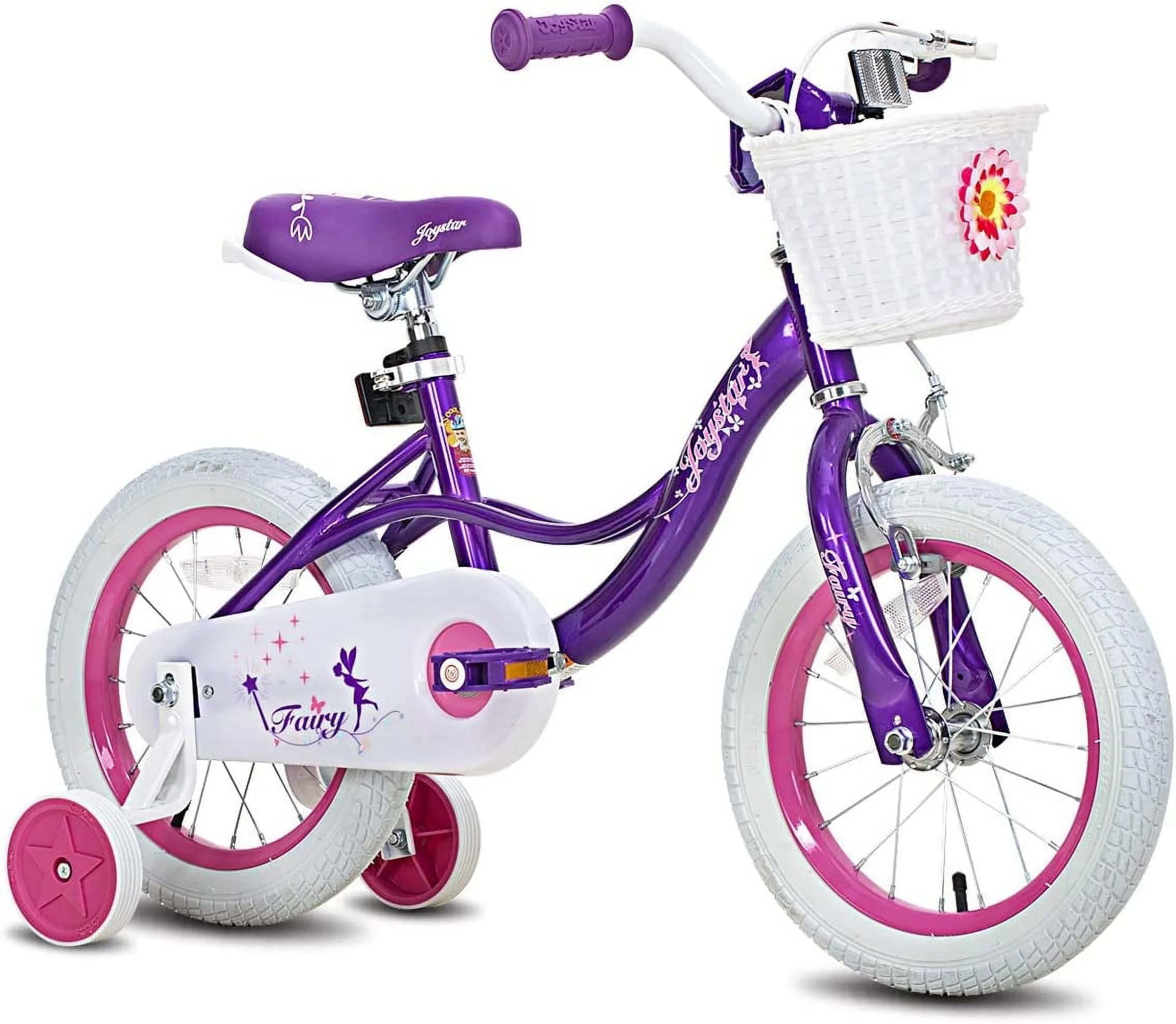 JOYSTAR Fairy Girls Bike for Toddlers and Kids Ages 4-6 Years Old Kids, 16 inch Wheels，Training... | Walmart (US)