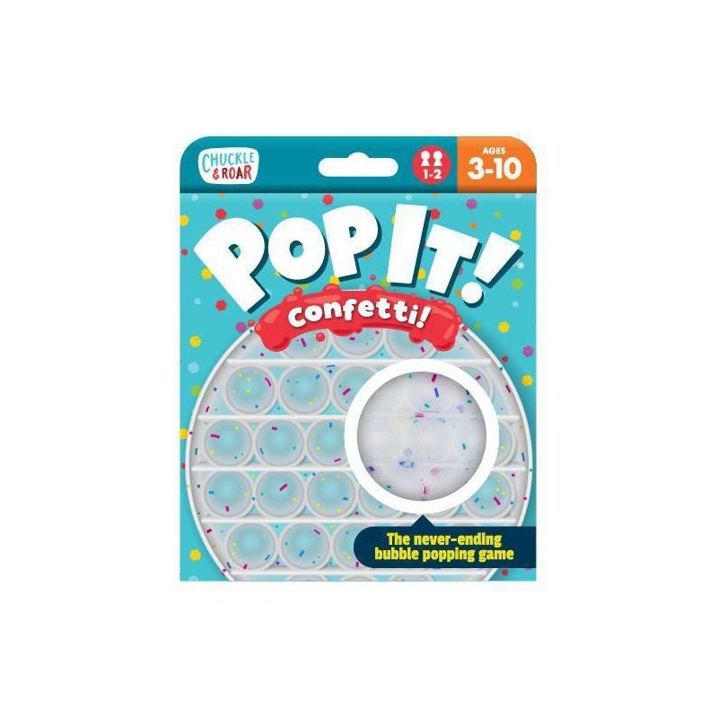 Chuckle & Roar Pop It! Fidget and Sensory Game - Confetti | Target
