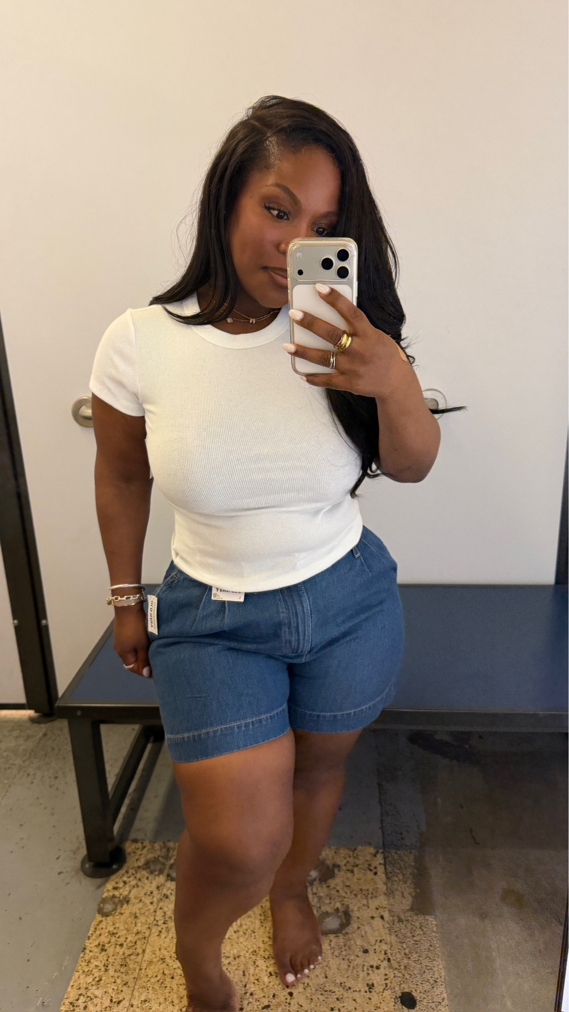 Basics are on sale at Old Navy 🤍

Top: M
Shorts: L 

#LTKSaleAlert #LTKMidsize #LTKPetite