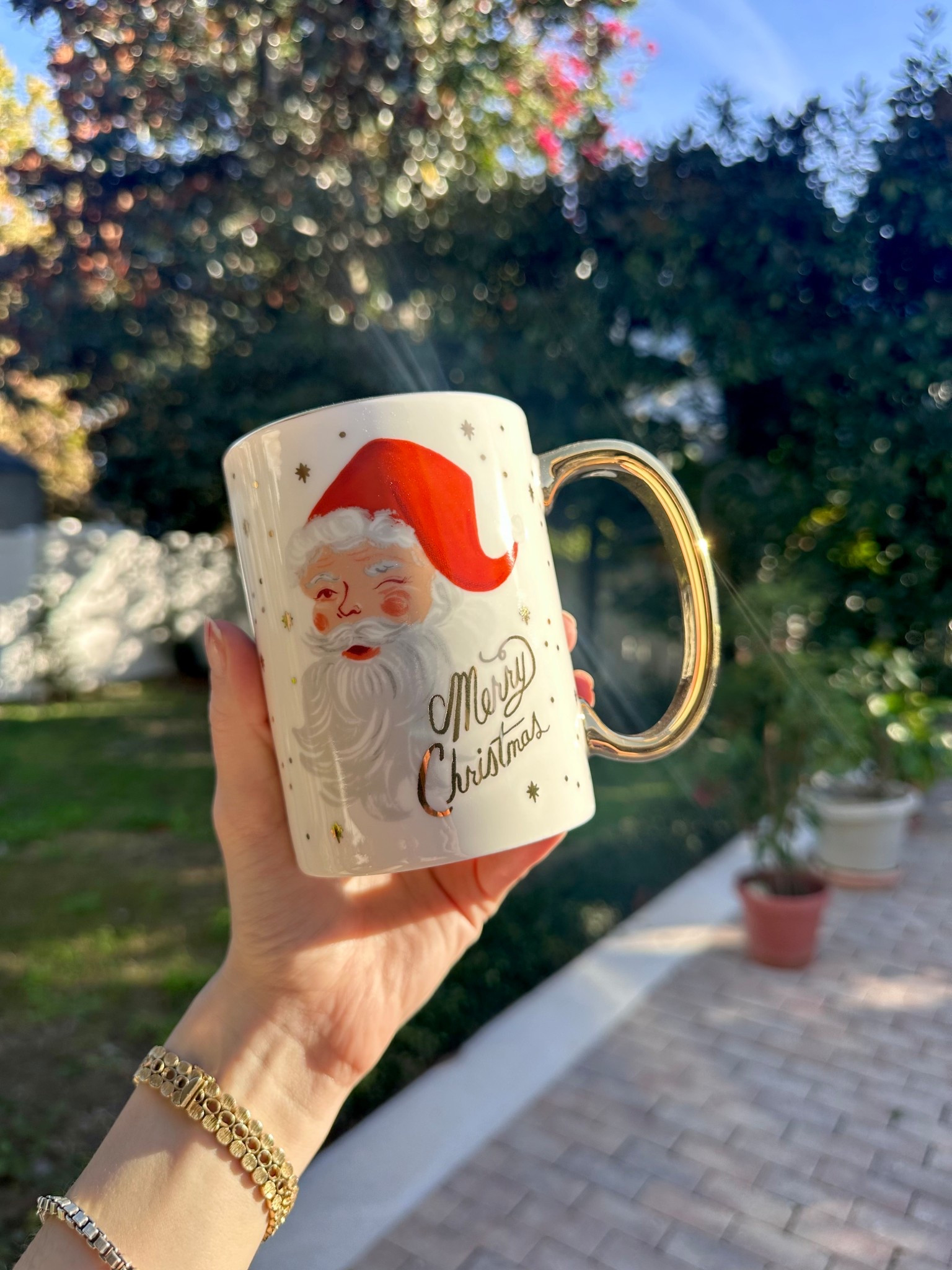 This years holiday mug addition (30% off for cyber week) Santa is so cute and it would make a great anyone gift to have on hand for those surprises gifts that come up (like neighbors) 

Riffle paper co | Christmas mug | holiday mug | host gift | inexpensive gift idea | gift for anyone 

#LTKHome #LTKHoliday #LTKGiftGuide
