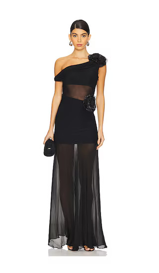Abby Gown in Black | Revolve Clothing (Global)