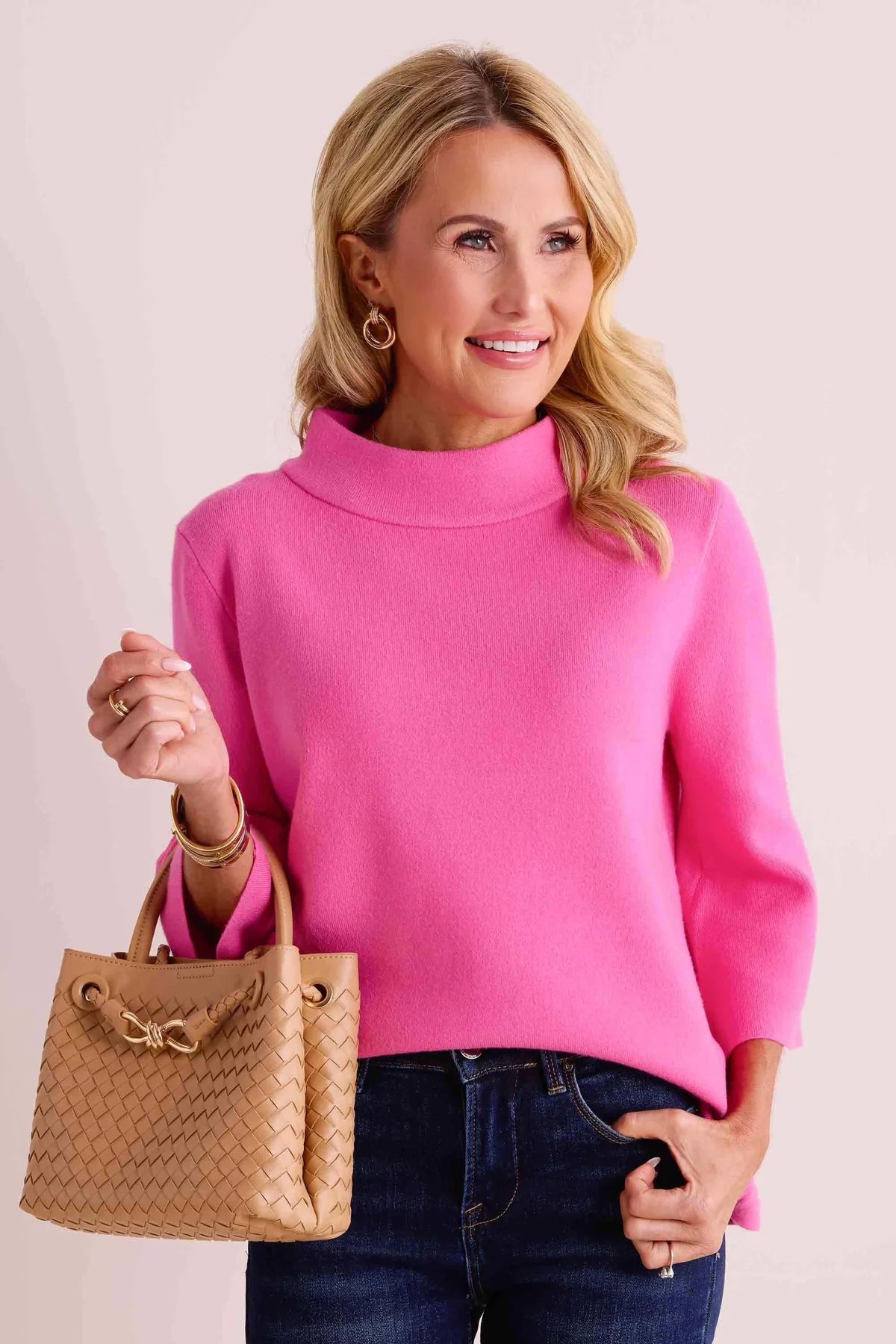 Jackie Sweater- Pink | Avara