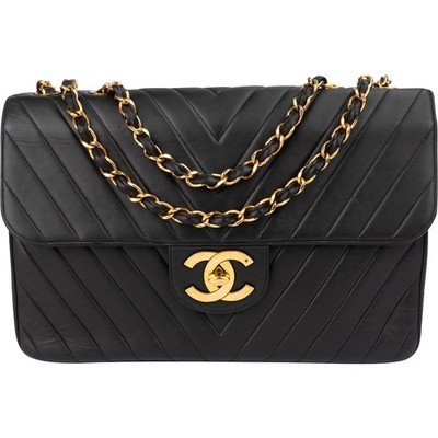 Chanel  Chevron    Maxi Single Flap Crossbody Bag Coco CC Tasche  | eBay.de | eBay DE