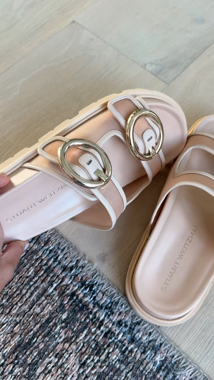 I have to show ya’ll my shoes that I got in the Shopbop sale! Dare I say, but I think I like these better than Birkenstocks! They are so comfy, mesh so great for the pool and go with everything!! 🙌🏻 a great summer slide/sandal!

#LTKShoeCrush #LTKStyleTip #LTKSummerEdit