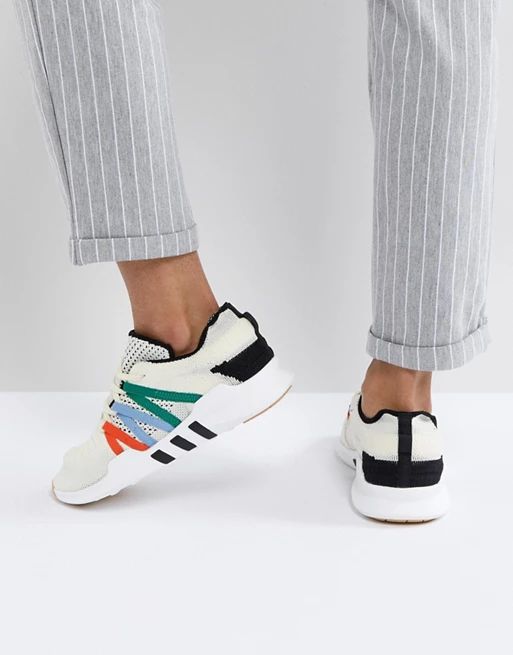 adidas Originals EQT Racing Adv Trainers In Off White | ASOS UK