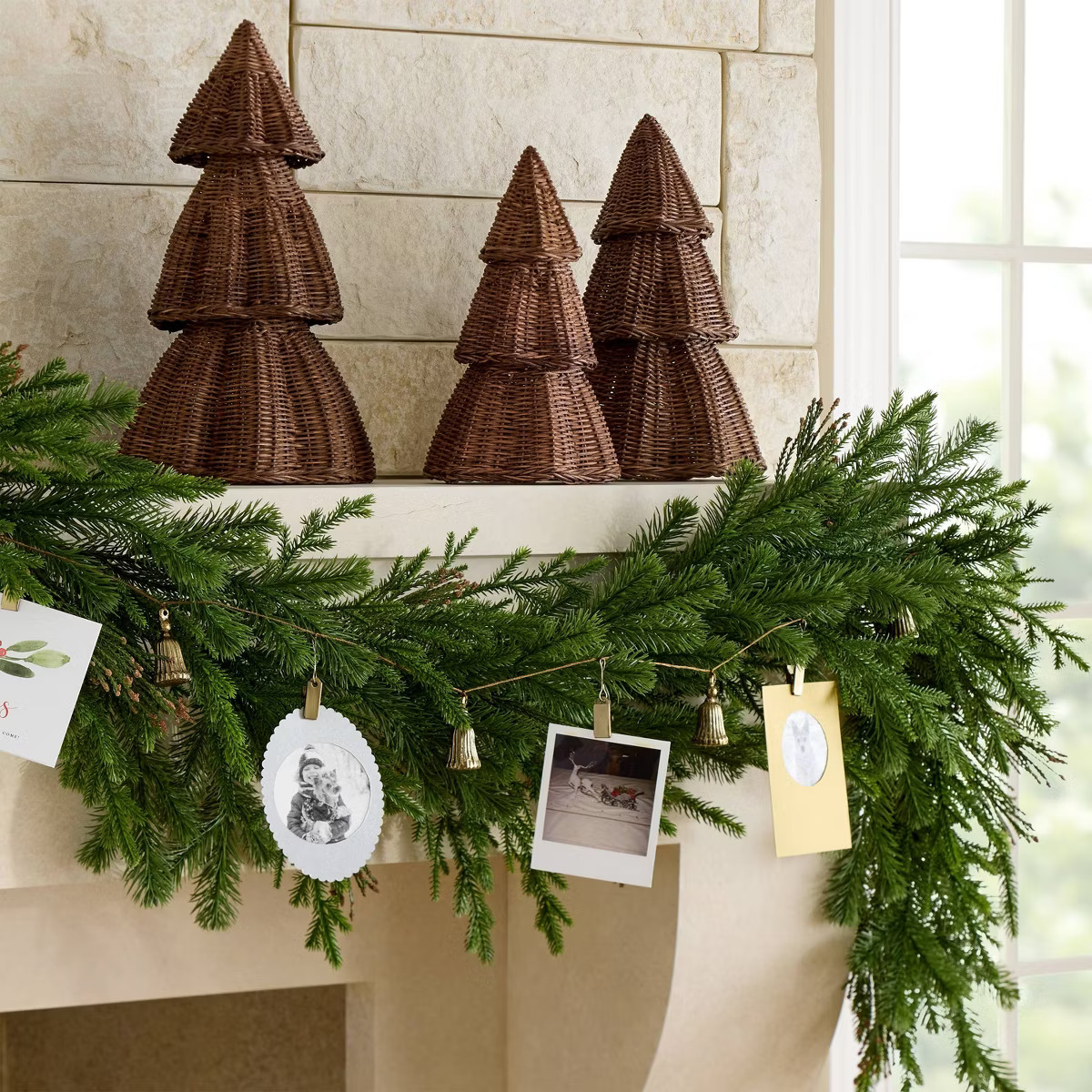 70" Holiday Card Holder Tassel Garland - Threshold™ designed with Studio McGee | Target