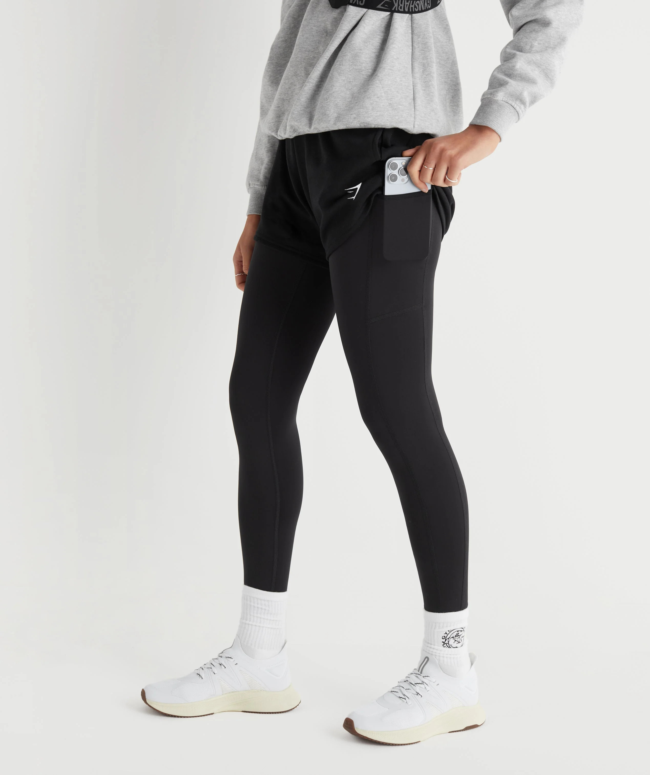 Pocket Leggings Black | Gymshark US
