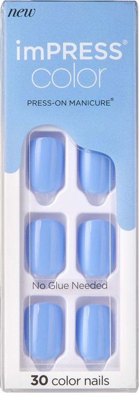 Baby Why so Blue imPRESS Color Press-On Manicure | Ulta