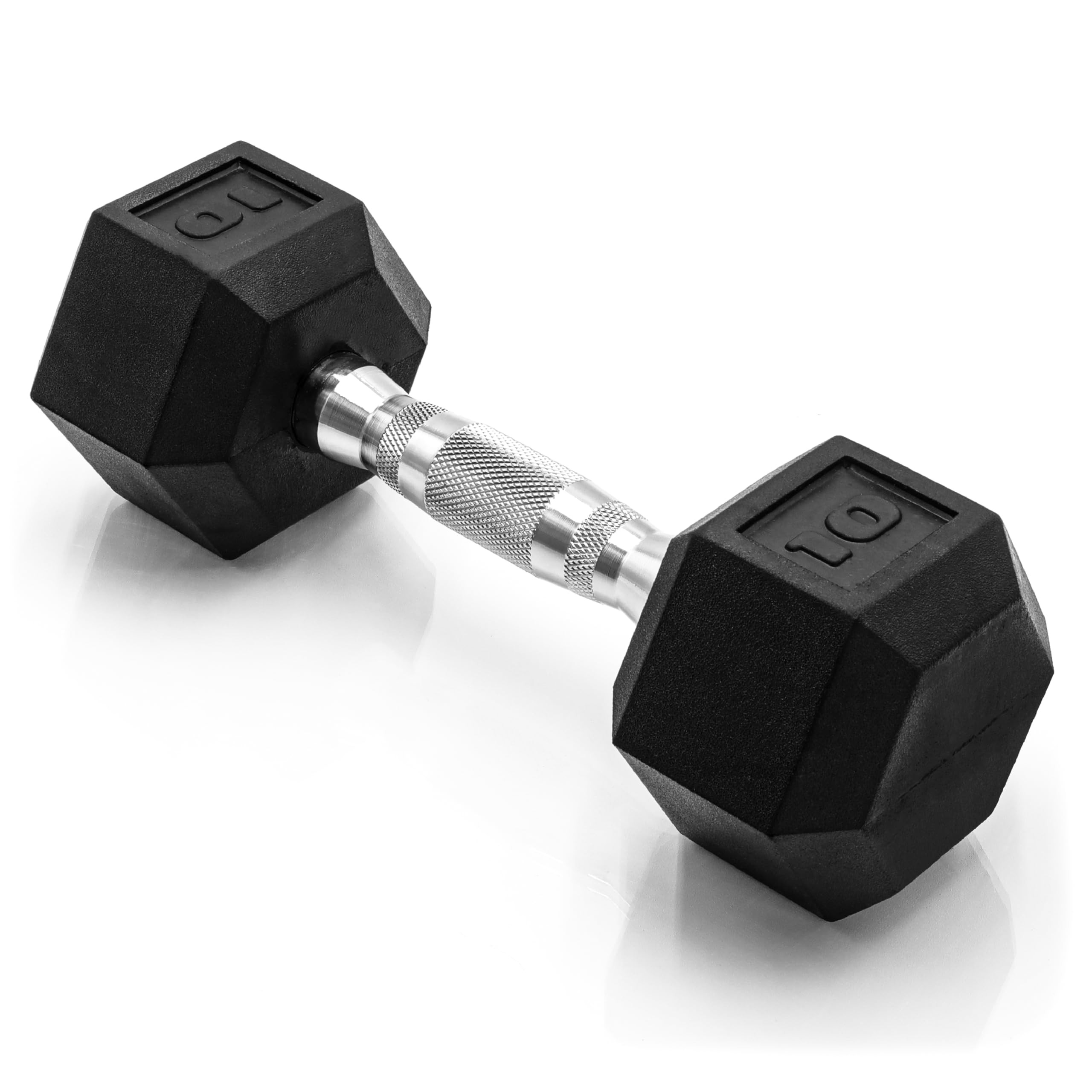 CAP Barbell Coated Hex Dumbbell Weight - Single | 10-120 lbs | Multiple Options | Amazon (US)