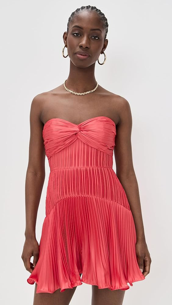 PANDORA systems Women's Catrina Mini Pleated Dress | Amazon (US)