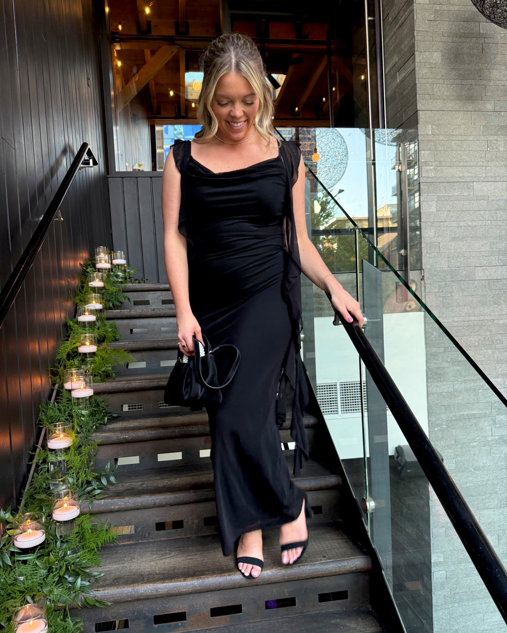 Dress, shoes, and purse all from Amazon! 🖤

#LTKFindsUnder50