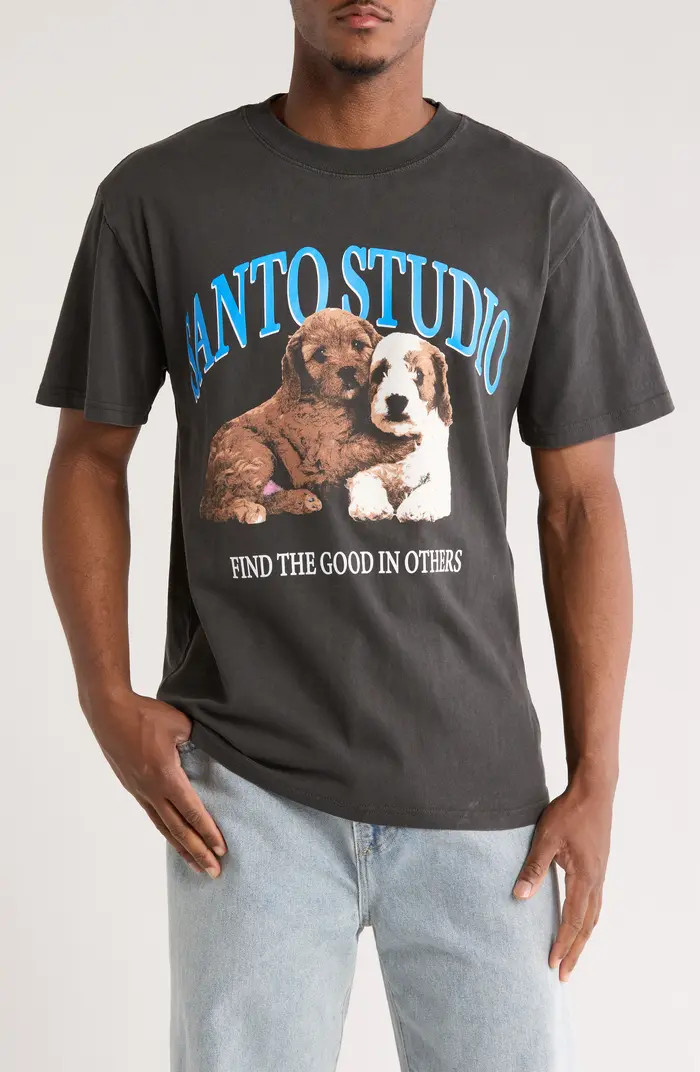 SANTO STUDIO Find The Good Graphic T-Shirt | Nordstrom | Nordstrom