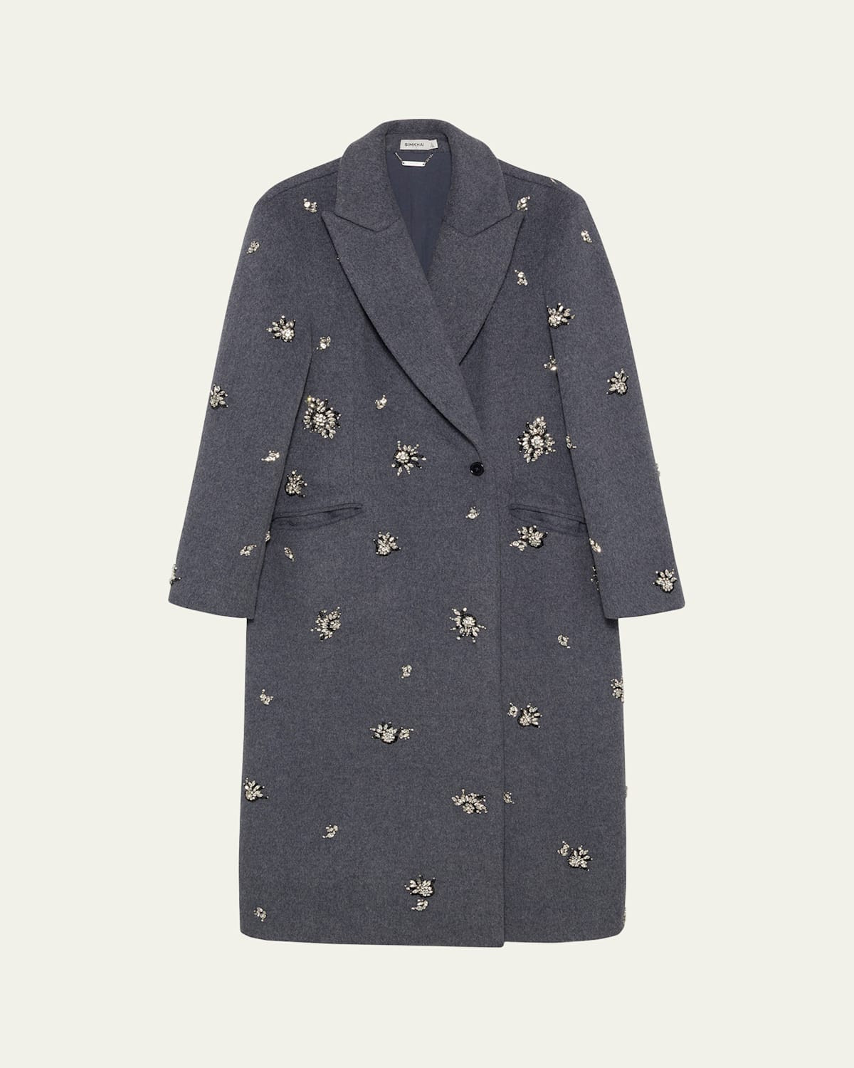 Gianni Embellished Coat | Bergdorf Goodman