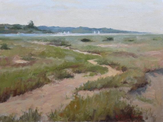 Cape Cod Landscape Oil Painting, Chatham Beach | Etsy (US)