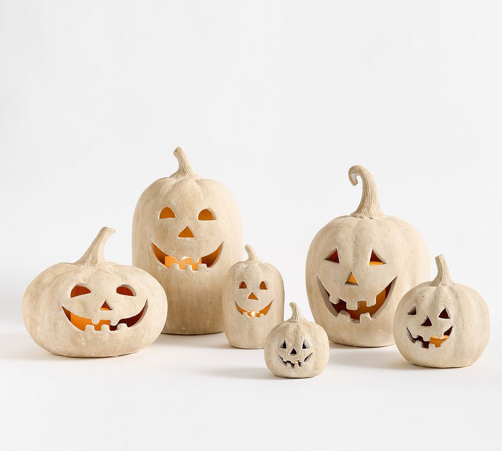 Handmade Terracotta Jack O' Lantern | Pottery Barn (US)