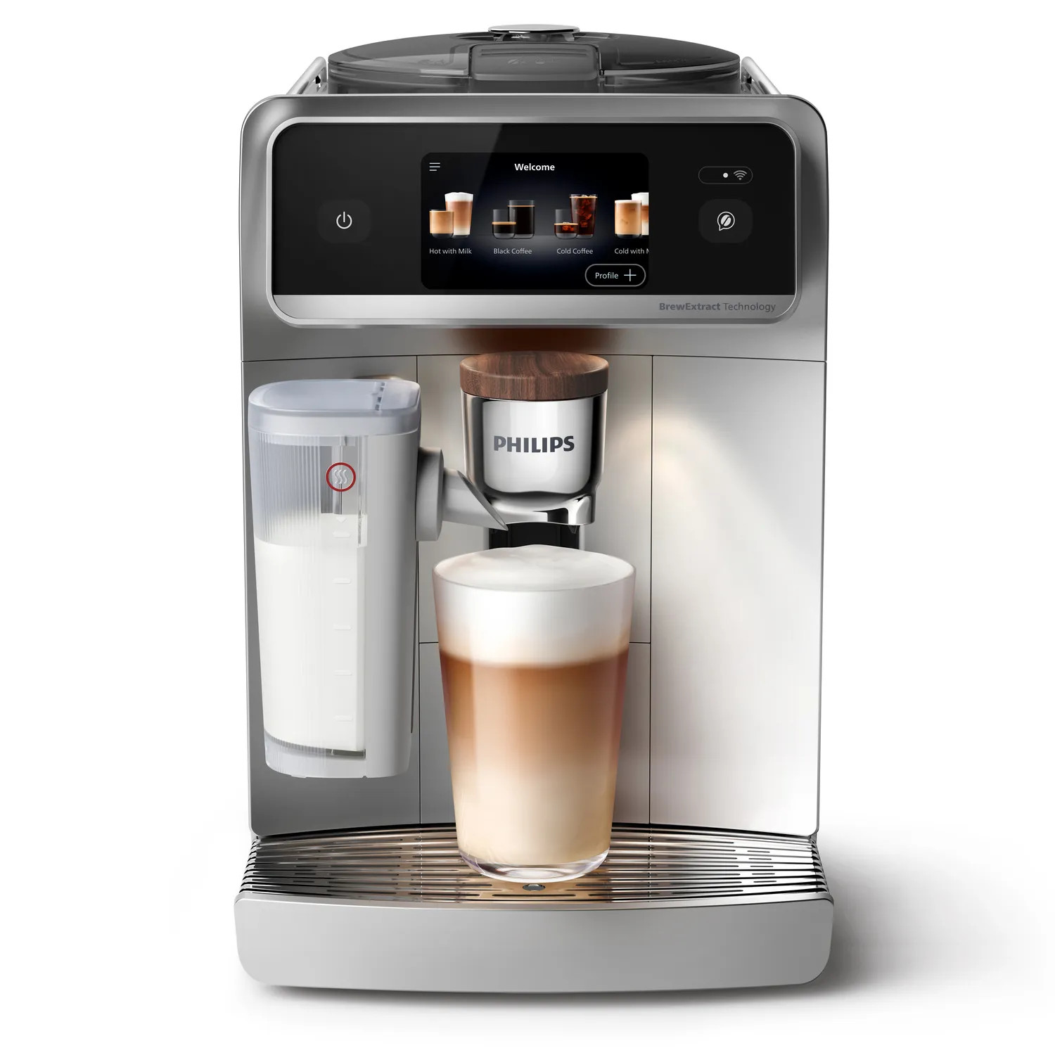 Philips Cafe Aromis 8000 Series Fully Automatic Coffee and Espresso Machine with LatteGo Pro | Sur La Table
