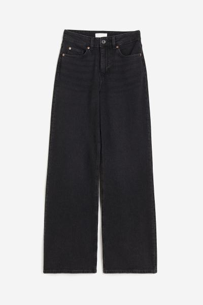 Wide High Jeans - Bleu denim - FEMME | H&M FR | H&M (FR, IT, ES, PT, BE)