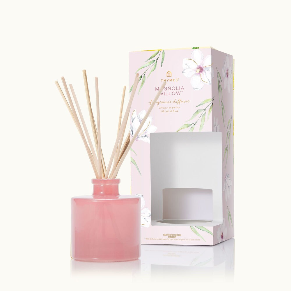 Magnolia Willow Petite Reed Diffuser | Thymes | Thymes