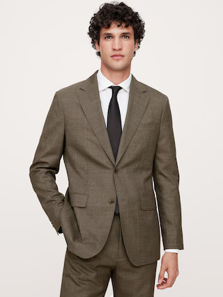 Signature Italian Rustico Suit Jacket | Banana Republic (US)