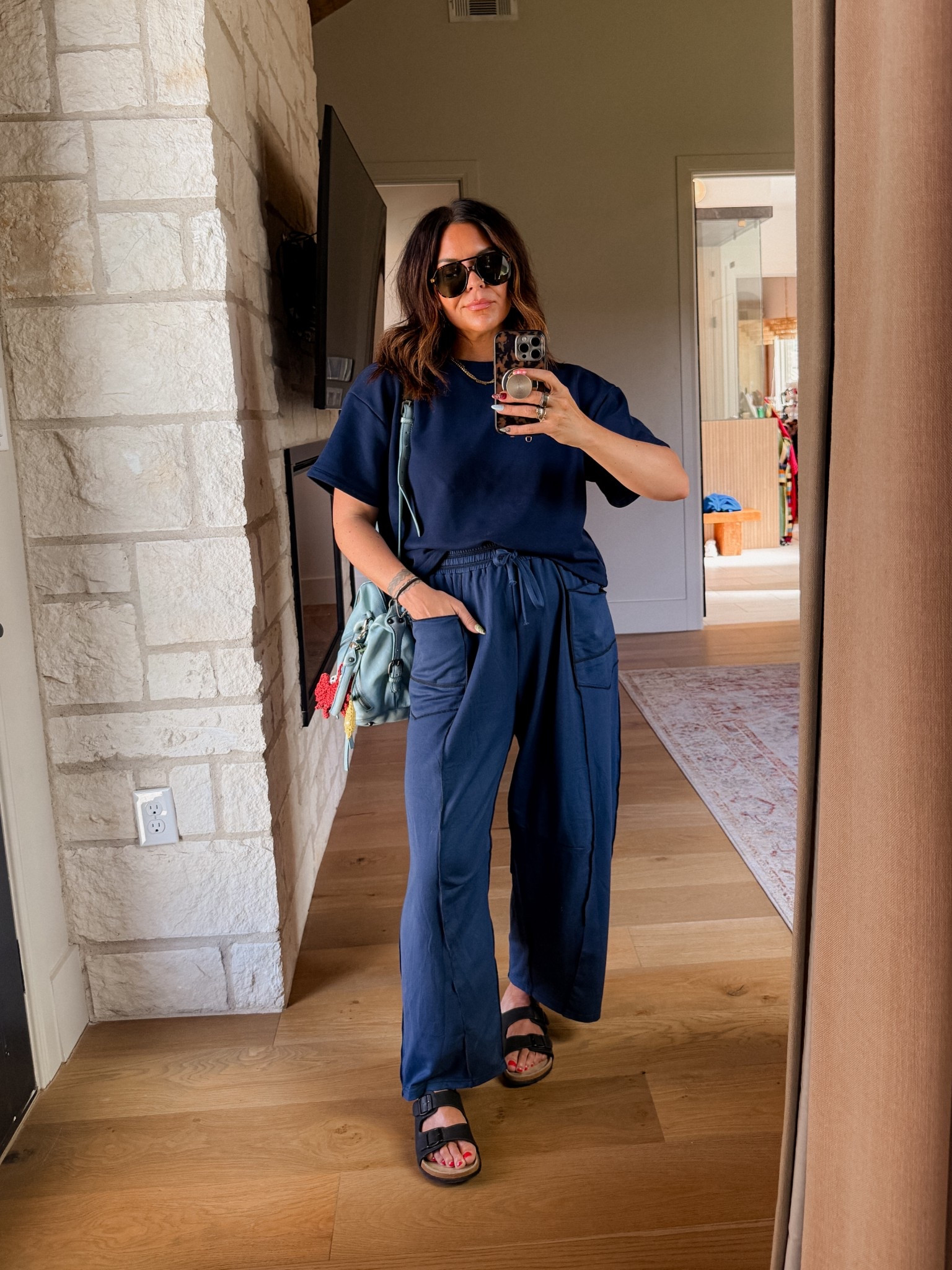 Sweatshirt Tee: XL
Slight Barrel Sweats: XL
#ad

#LTKootd #LTKmomlife #LTKMidsize