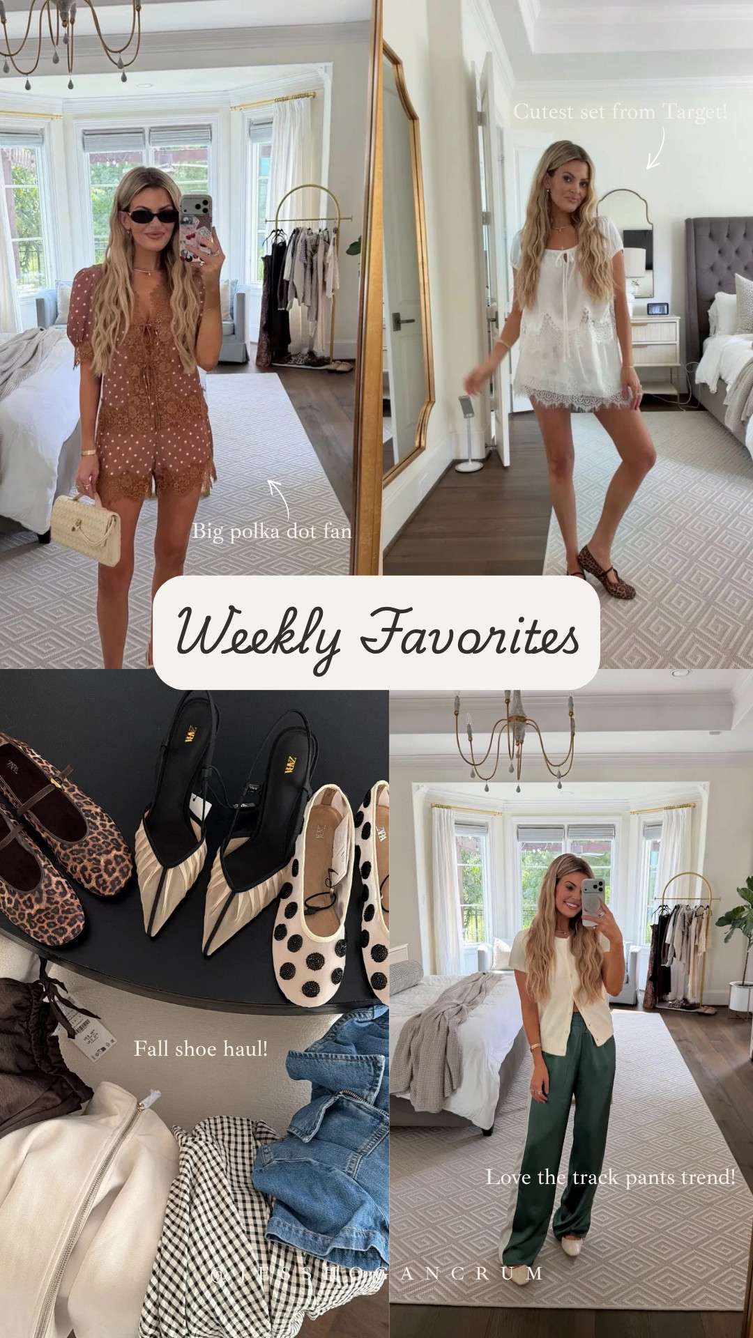weekly favorites pick by you, for you!! 

top sellers, matching set, shoe crush, trackpants, fall outfits, jess crum

#LTKootd #LTKSeasonal