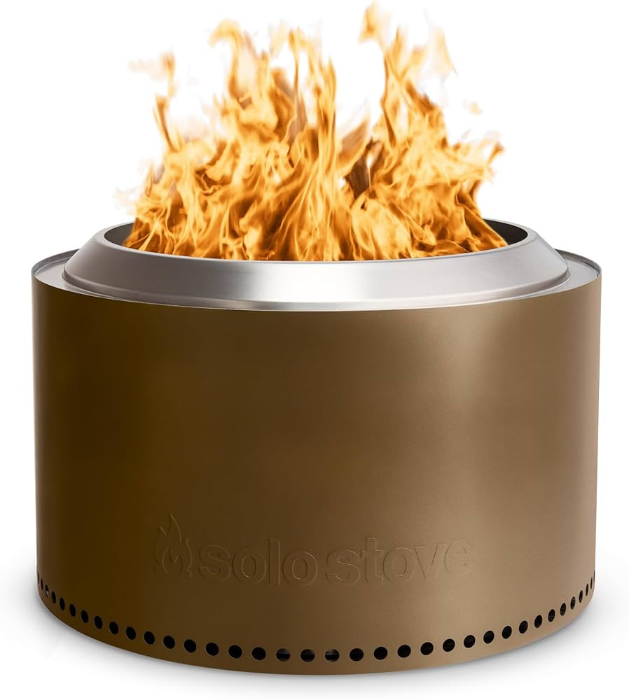 Solo Stove Yukon 2.0, 27 Inch Smokeless Fire Pit with Removable Ash Pan - Wood Burning Portable S... | Amazon (US)