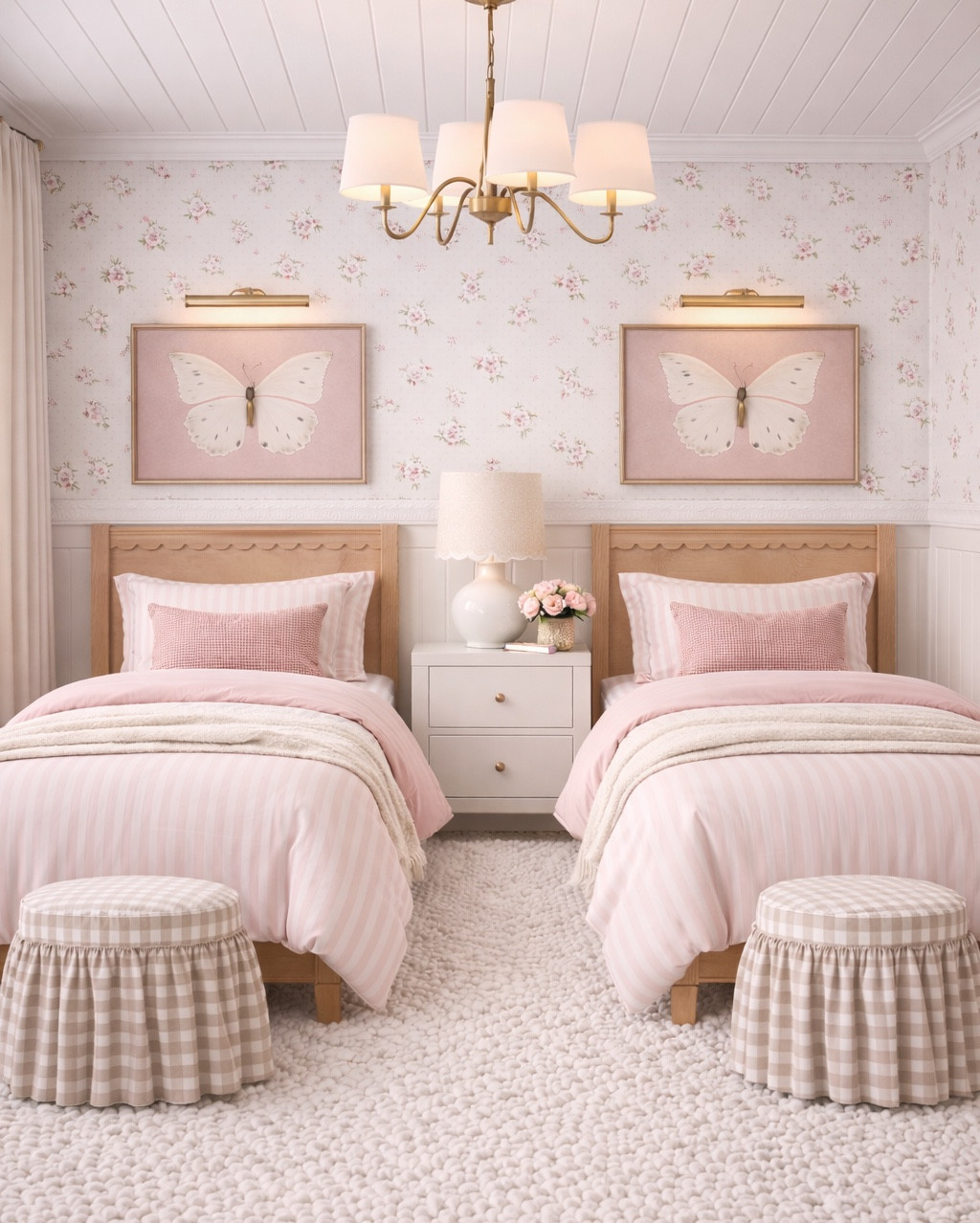 Pretty in pink shared bedroom. I’ve linked multiple options to create this look below! 



Girls bedroom
Interior design 
Kids bedroom 


#LTKHome