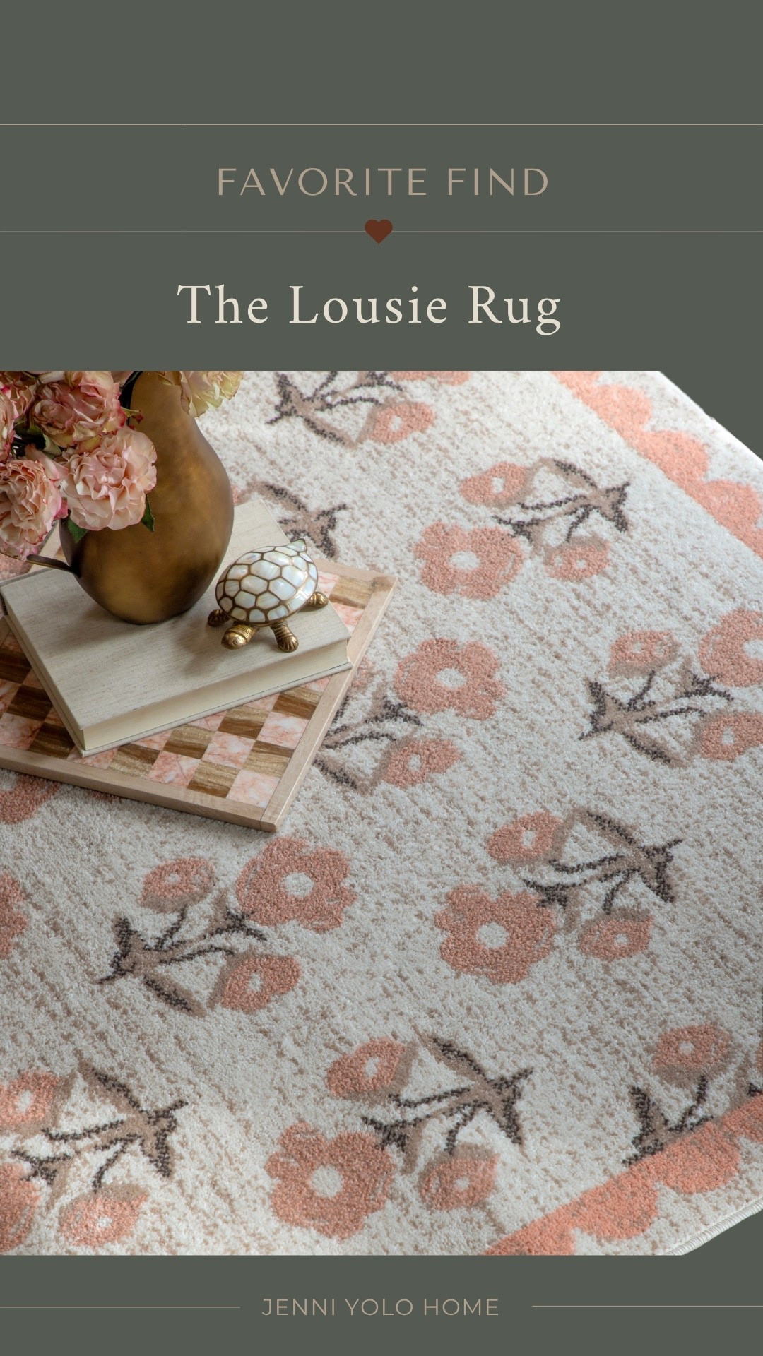 The new blush color way of the Louise rug is my favorite!

#LTKHome