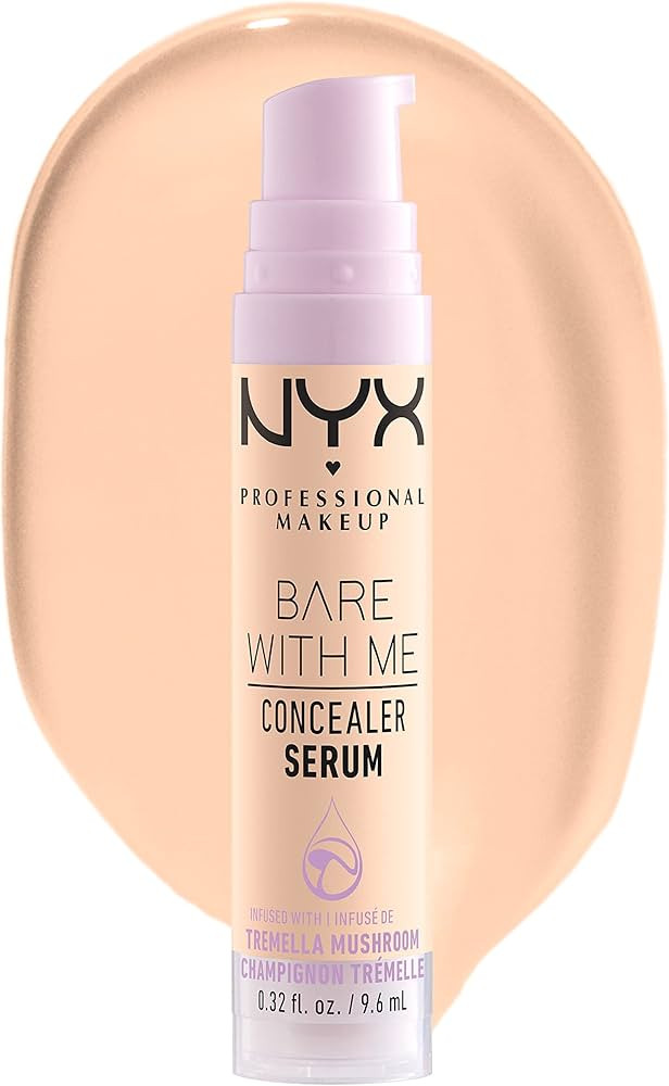 NYX PROFESSIONAL MAKEUP, Bare With Me, Serum Concealer, 24HR Hydration, Vegan Formula - 01 Fair, ... | Amazon (CA)