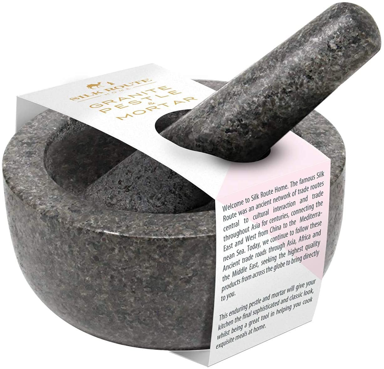 Silk Route Home Classic Granite Pestle & Mortar | Amazon (UK)