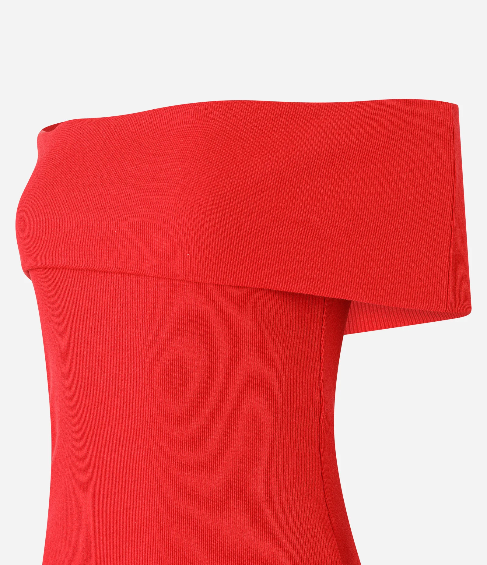 Blusa Ombro a Ombro em Ribana com Dobra no Decote Branco Neve - Lojas Renner | Renner (BR)