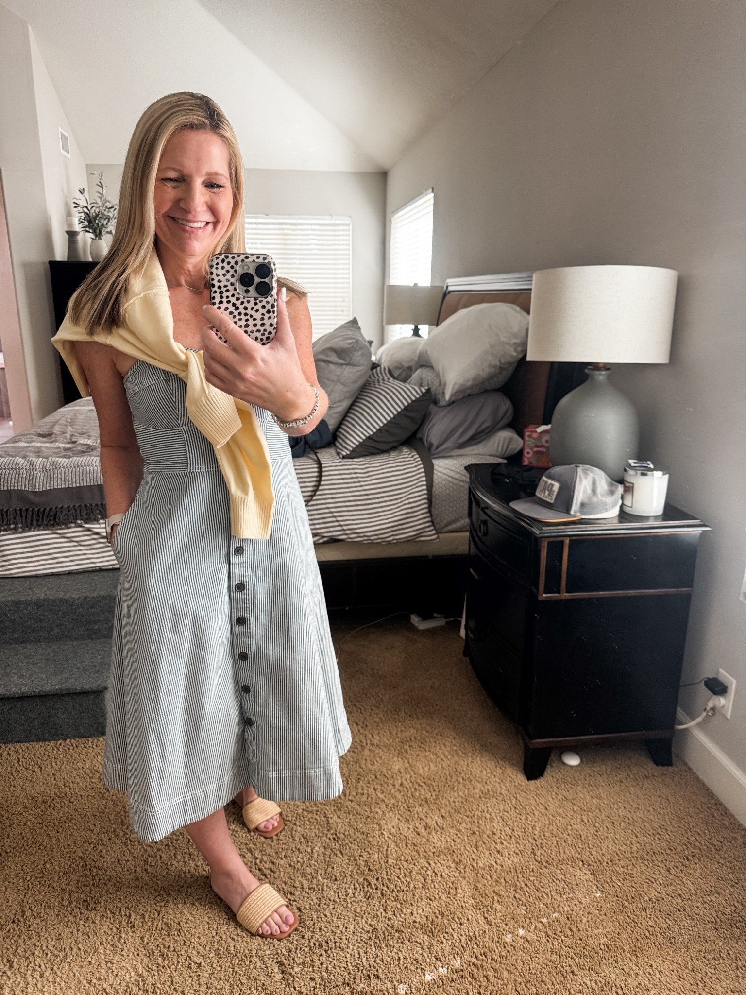 Catching up on outfits from last week. This was my Sunday church outfit and then a baby shower. My Target dress is old but I linked a current version. 

My Old Navy sweater added the perfect pop of color for Spring. 

#LTKSeasonal #LTKootd #LTKOver40