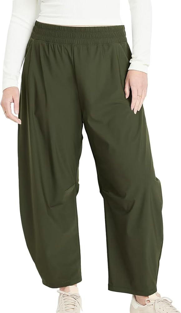 Barrel Pants Women Baggy Wide Leg Elastic Waisted Sweatpants Athletic Clothes Lounge Palazzo Trou... | Amazon (US)