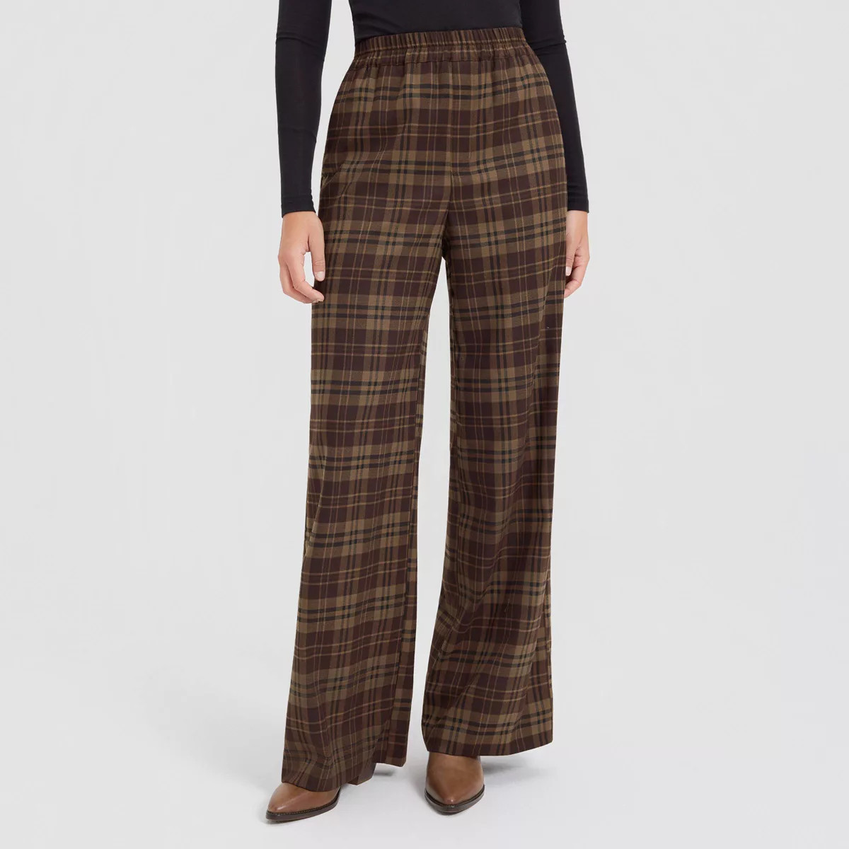Women's Mid-Rise Wide Leg Suit Pants - A New Day™ | Target