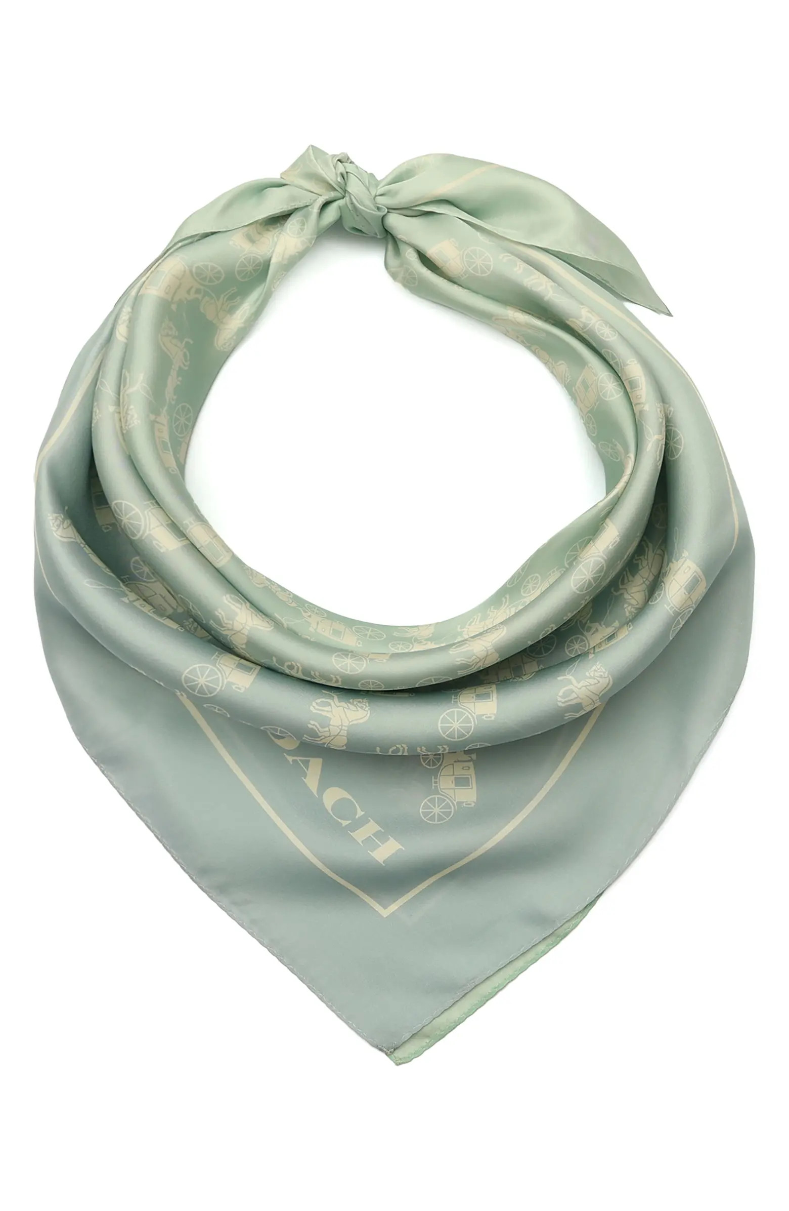 Horse & Carriage Ombré Silk Square Scarf | Nordstrom