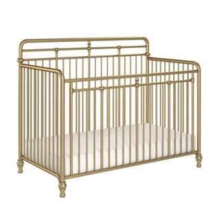 Little Seeds Monarch Hill Hawken Gold Metal 3 in 1 Convertible Crib-5717871COM - The Home Depot | The Home Depot