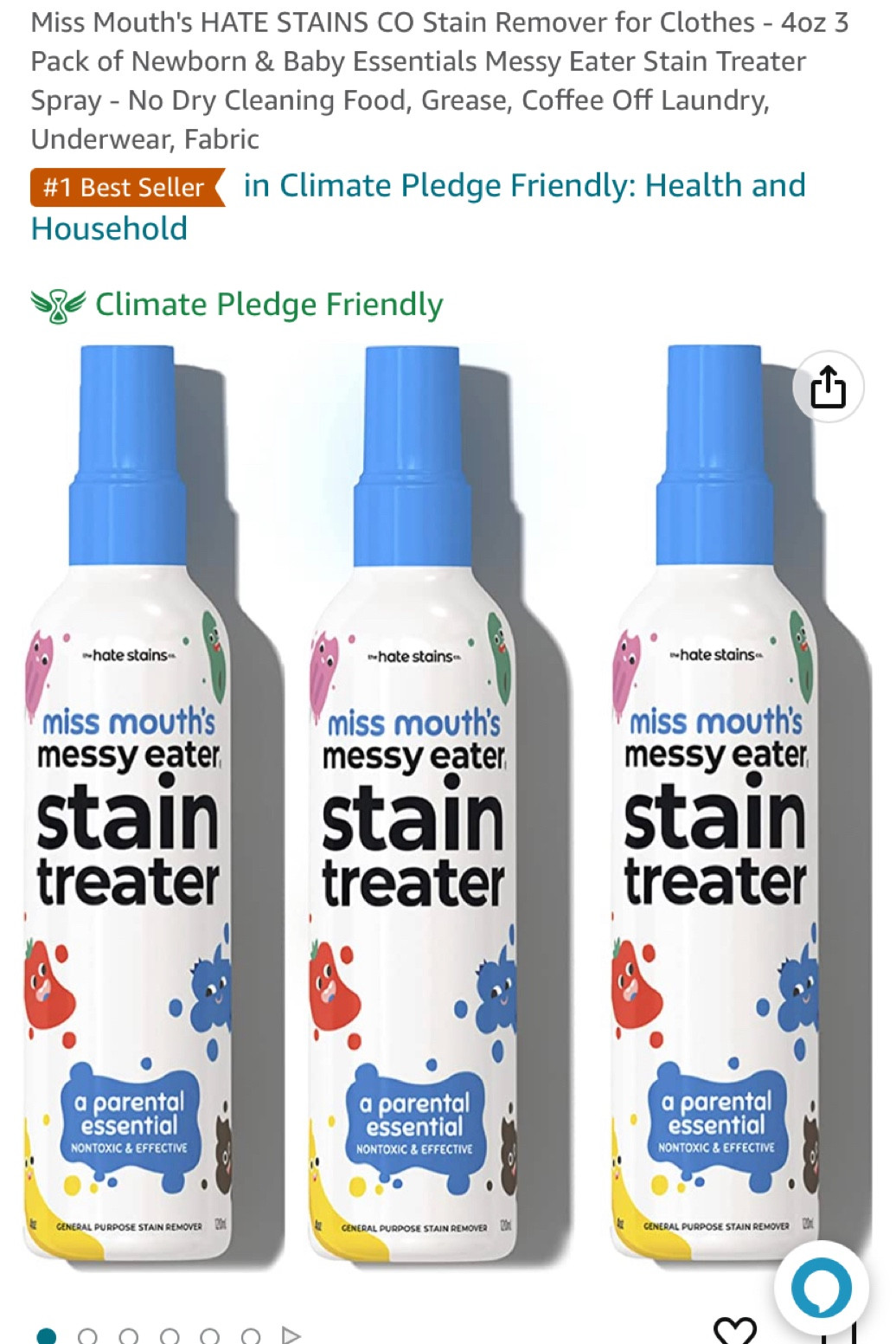 THE BEST stain remover for my kids clothes is on SALE. And mine too 😅😅 

#LTKkids #LTKSale #LTKfamily