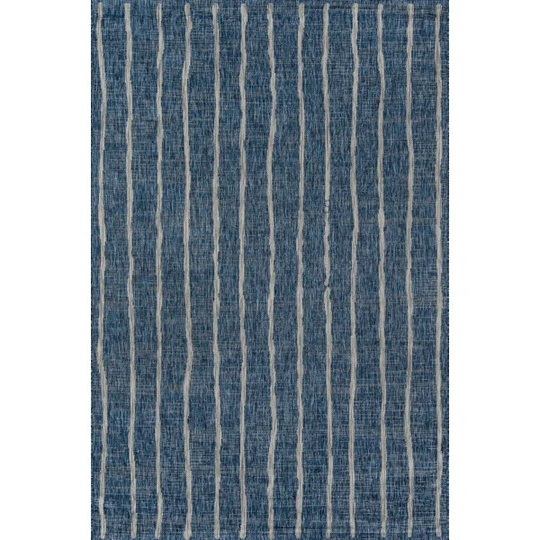 Sicily Blue/Ivory Indoor/Outdoor Rug | Wayfair North America