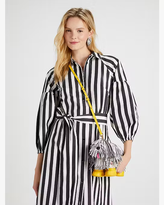 Showdog Fringed 3D Dog Crossbody | Kate Spade (US)