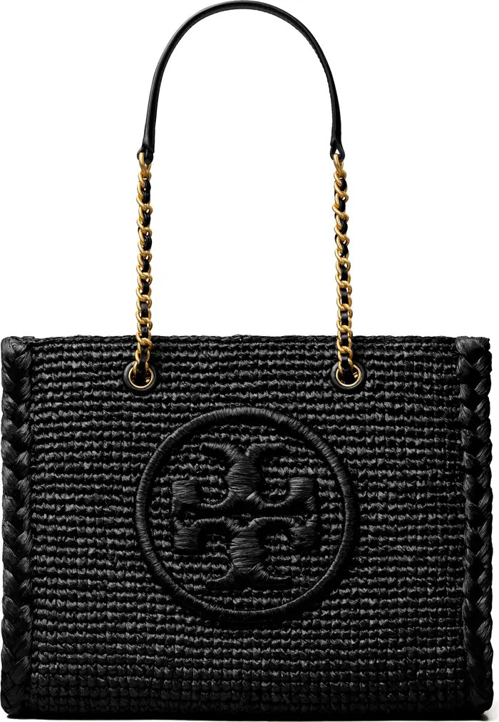 Small Ella Raffia Mélange Tote | Nordstrom