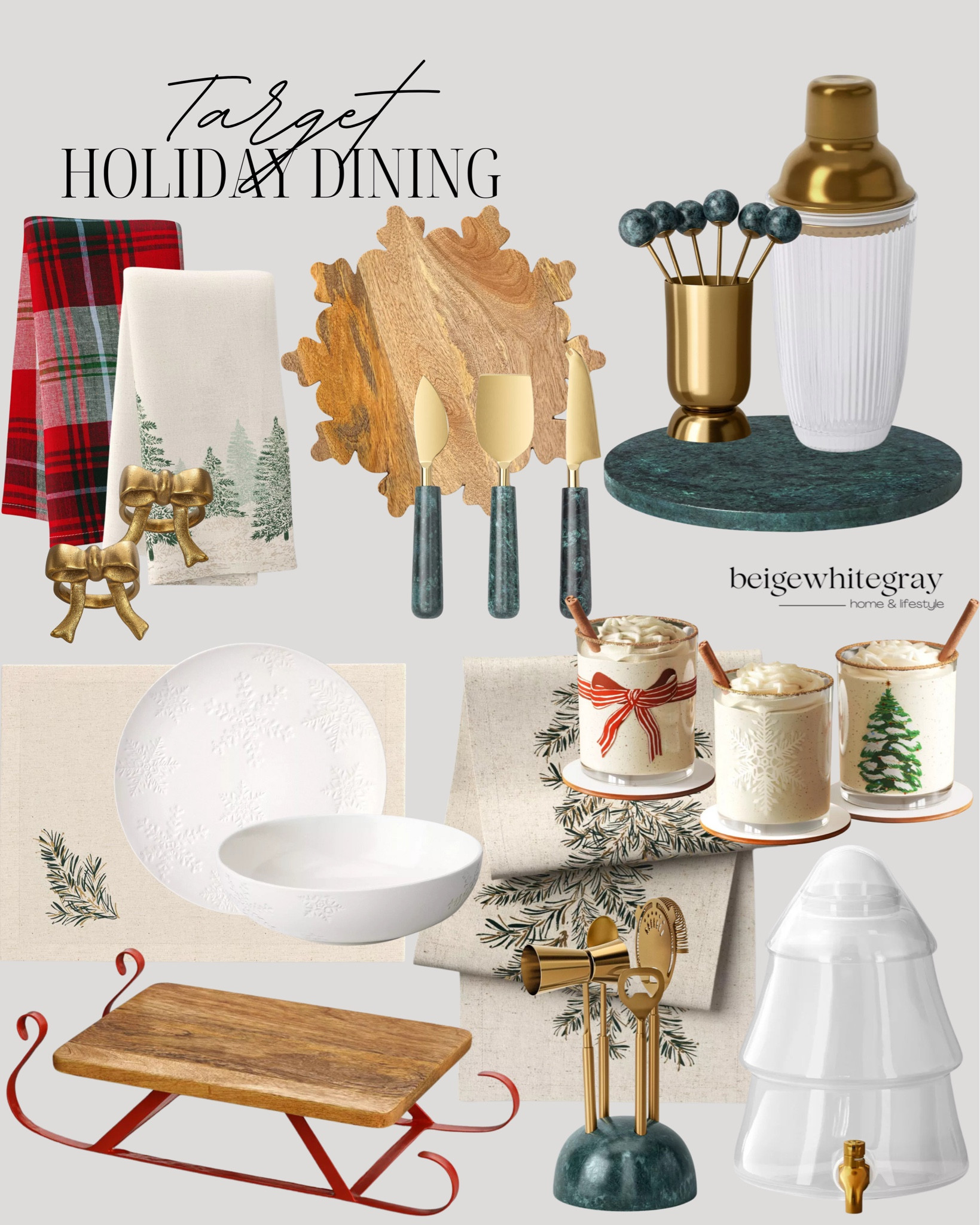 New Holiday Kitchen from Threshold
Threshold Holiday / Target Holiday / Threshold Kitchen / Winter Kitchen / Neutral Cookware / Neutral Table-scape / Neutral Dining / Aesthetic Kitchen / Aesthetic Glassware / Neutral Holiday / Holiday Entertaining / Christmas Dining / Christmas Entertaining

#LTKHoliday #LTKHome #LTKStyleTip