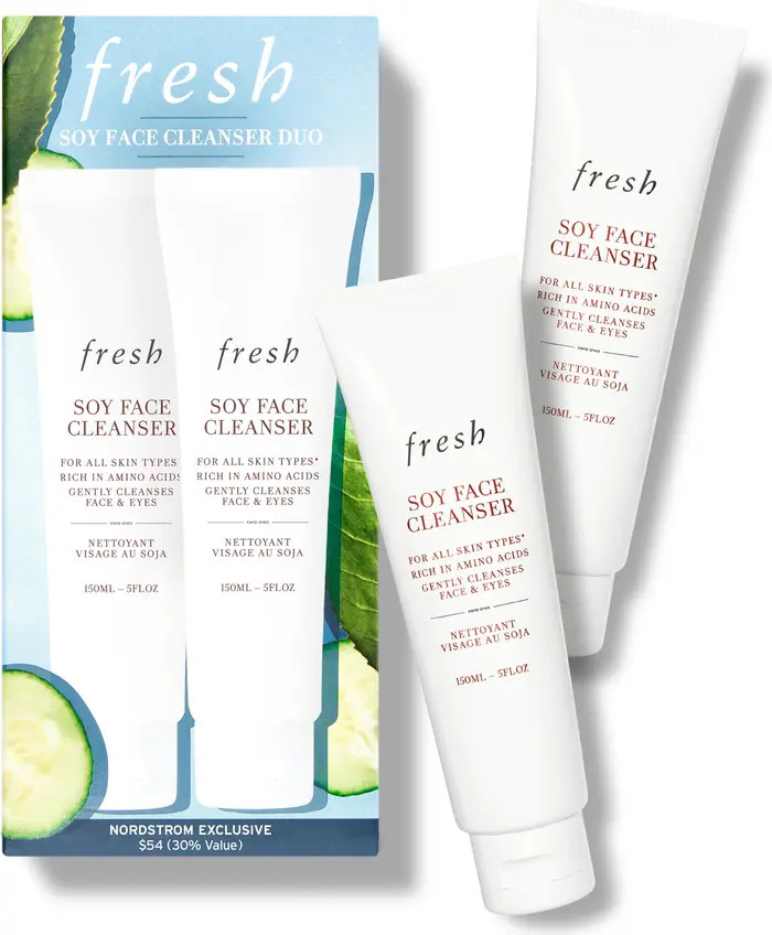 Soy Hydrating Gentle Face Cleanser Duo $78 Value | Nordstrom