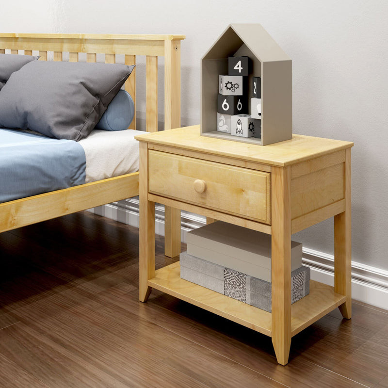 Nightstand with Drawer and Shelf | max & lily
