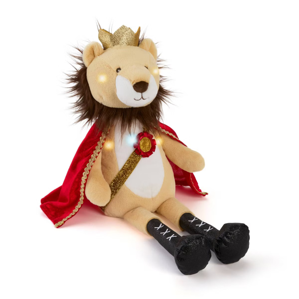 FAO Schwarz 12" Glow Brights Nutcracker Lion Plush | Target
