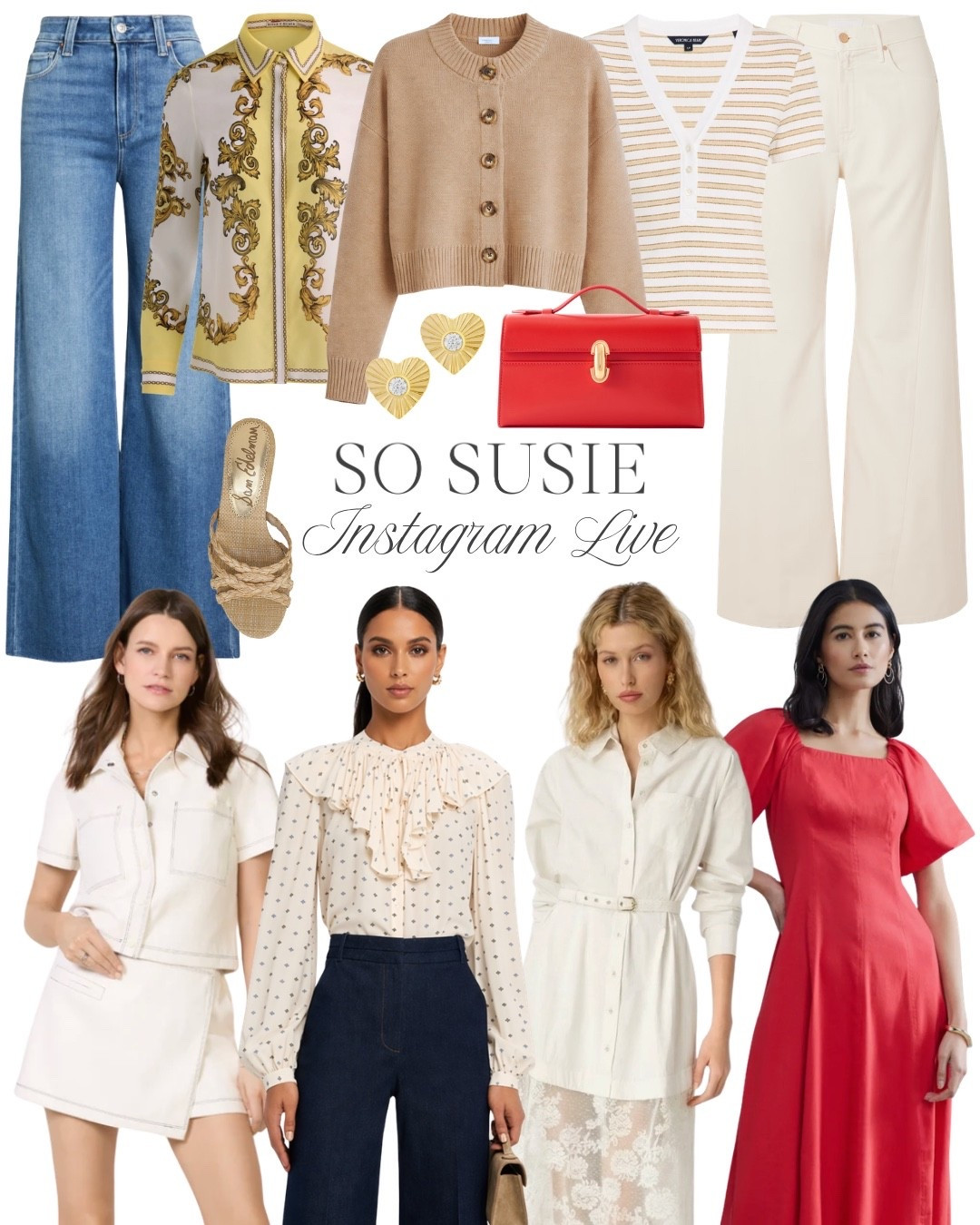 Instagram Live from today! See all of the pieces below ✨❤️

#LTKOver40 #LTKgrwm #LTKPetite