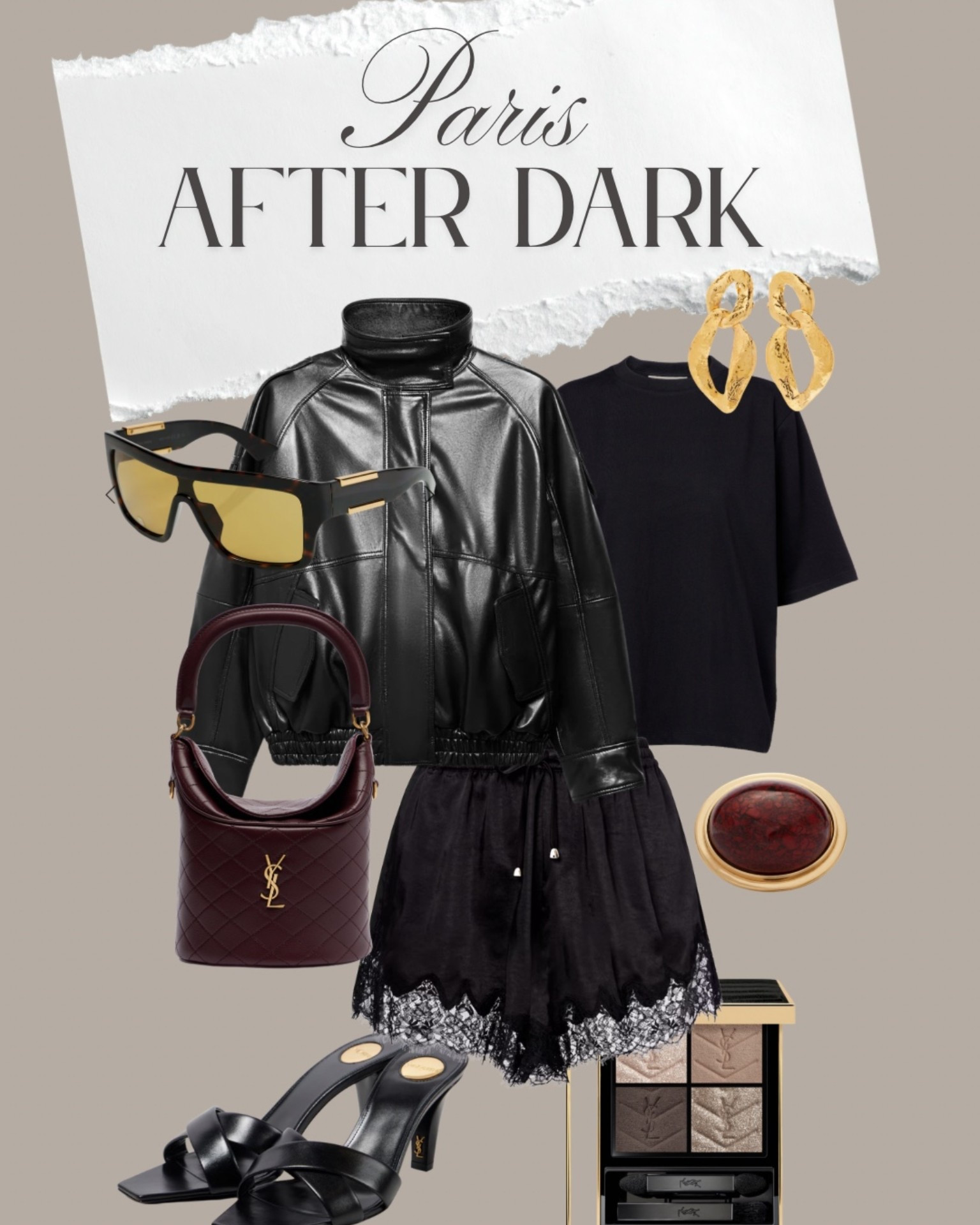 This is the energy I’ve been feeling lately, all of these pieces arr on my mind right now, can’t decide which one I want to invest in but I’m definitely leaning towards the earrings and the shorts! The ring is on sale so maybe that too! I imagine this look with a sleek bun or a sleek pony tail so the hair isn’t competing with the whole look. Let the outfit be the anchor so the accessories can shine ✨🖤

#LTKootd #LTKOver40